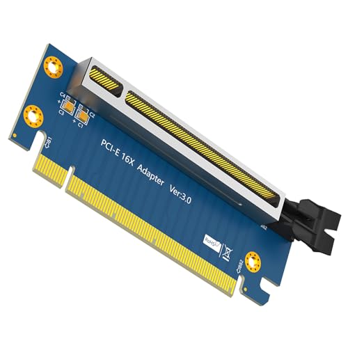 Zxfdsfdbnm PCIe 16x Risers Card PCIe 16x Verlängerungskabel 90 Grad Rechtwinkel Risers Adapter Card High Speed Risers Card Für 1U Zxfdsfdbnm PCIe 16x Risers Card PCIe 16x Verlängerungskabel 90 Grad Rechtwinkel Risers Adapter Card High Speed Risers Card Für 1U von Zxfdsfdbnm