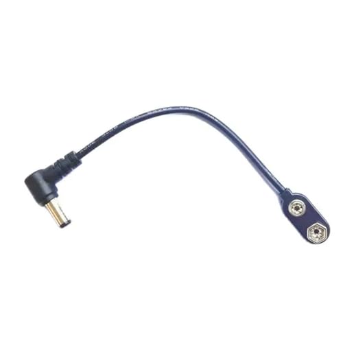 Stromversorgungskabelanschluss 9V Batterie Clip Stromkabel Netzteil Netzteil Für Gitarreneffekt Pedal Dauer von Zxfdsfdbnm