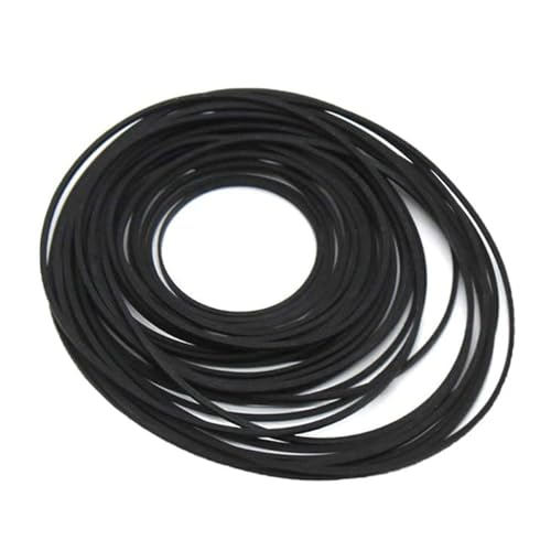 Zxfdsfdbnm Zuverlässigkeit Gummi Plattenspieler Riemen Ersatz Langlebig Gummi Recorder Riemen 45–185 Mm Mehrere Größen von Zxfdsfdbnm