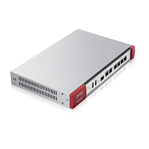 Zyxel ZyWALL Netzwerk-Sicherheit/UTM Firewall Appliance im Bundle mit Sicherheitslizenzdiensten für ein Jahr [USGFLEX200] von ZYXEL