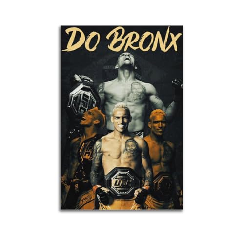 Zyfene Poster auf Leinwand, Motiv: Charles Oliveira, Motiv: Kampfstern, dekorativ, Schlafzimmer, modern, 30 x 45 cm Zyfene Poster auf Leinwand, Motiv: Charles Oliveira, Motiv: Kampfstern, dekorativ, Schlafzimmer, modern, 30 x 45 cm von Zyfene