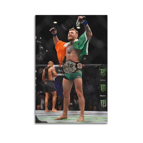 Zyfene Poster mit Conor McGregor, Wandkunst, Gemälde, Leinwanddrucke, Kunstwerke, Schlafzimmer, Wohnzimmer, Dekoration, 60 x 90 cm Zyfene Poster mit Conor McGregor, Wandkunst, Gemälde, Leinwanddrucke, Kunstwerke, Schlafzimmer, Wohnzimmer, Dekoration, 60 x 90 cm von Zyfene