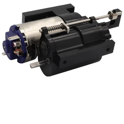 Getriebeumbausatz Autoteile Getriebegehäuse Upgrade Ersatzgetriebebaugruppe RC Racing(Schwarz) von Zyfto