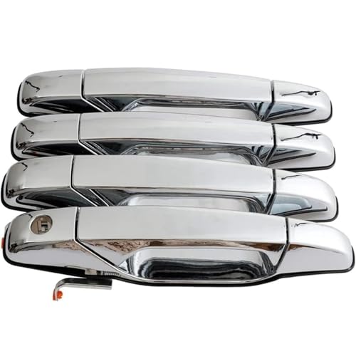 Zyfto Autotürgriff Außentürgriff für Chevy Silverado 1500 2500 2007-2014 1 Set Schiebeaußengriff von Zyfto