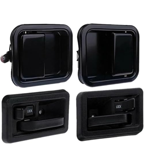 Zyfto Autotürgriff Auto Außentürgriff für Jeep für Wrangler 1991-2004 Auto Innen- und Außentürgriff von Zyfto