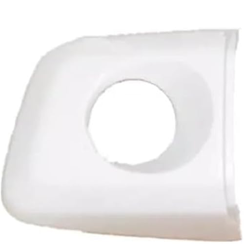 Zyfto Autotürgriff Auto-Außentürgriff links für OEM-Fronttürgriffkappe, Schlüsselabdeckung A3 8V für Q2 8V0 837 879(Front Left White) von Zyfto