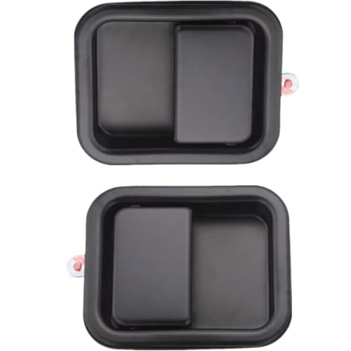 Zyfto Autotürgriff Auto-Innentürgriffe für Jeep für Wrangler Rubicon 55176383 und Außengriff-Kit vorne links rechts von Zyfto