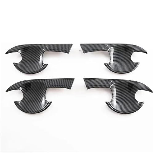 Zyfto Autotürgriff Auto Links Außentür Griff ABS für chrom Türgriff Abdeckung für yaris Ativ für vios 2023 2024(Door bowl) von Zyfto