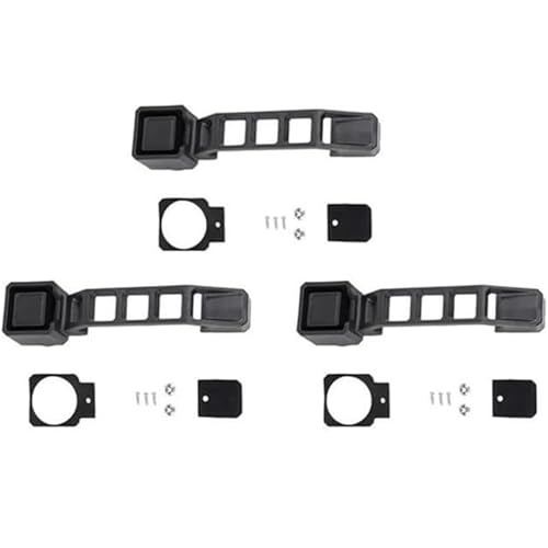 Zyfto Autotürgriff Auto Links Außentür Griff Kratzer Beständig Griff Schutz Shell für wrangler JK 2007-2017(2-door Version) von Zyfto