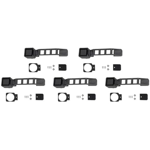 Zyfto Autotürgriff Auto Links Außentür Griff Kratzer Beständig Griff Schutz Shell für wrangler JK 2007-2017(4-door Version) von Zyfto