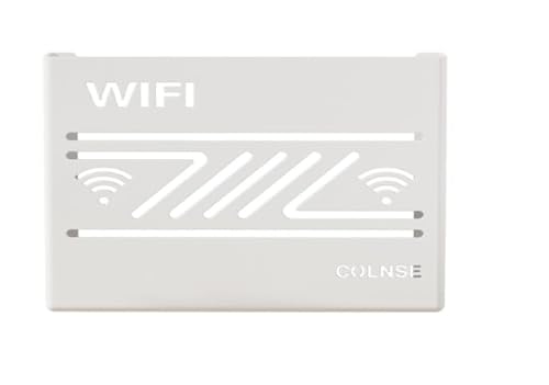 Zyiphor Router Schrank Router Box WiFi Router Aufbewahrungsbox WLAN Schrank Wand TV Kabel Verstecken Wand Regal für Aufbewahrung von Routern (29x23x7cm Zyiphor Router Schrank Router Box WiFi Router Aufbewahrungsbox WLAN Schrank Wand TV Kabel Verstecken Wand Regal für Aufbewahrung von Routern (29x23x7cm von Zyiphor