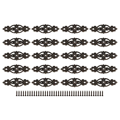 Eckabdeckungen Vintage Style Protector Holzkasten dekorative Zinklegierung grüner Bronze 20pcs für Schmuckschachtel Scrapbook von ZykoXental