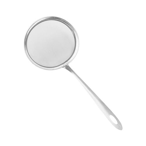 Fine Mesh Skimmer Löffel Edelstahl Ultra Feinfilter Multifunktional ergonomischem Griff für Küchenkochen Fine Mesh Skimmer Löffel Edelstahl Ultra Feinfilter Multifunktional ergonomischem Griff für Küchenkochen von ZykoXental