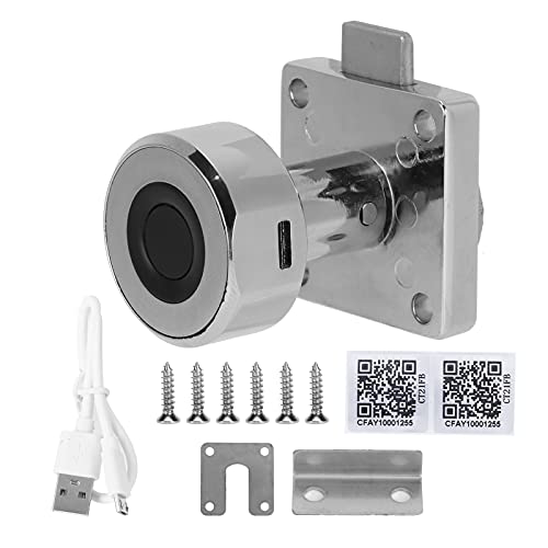 Fingerabdruckschloss sichere elektronische Schlüssellosen -Cam -Sicherheitsschloss für Briefkastenschrankschließfach von ZykoXental