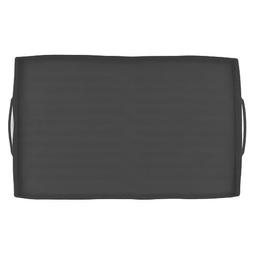 Griddle Matte Silicon Grill Cover Schutzgrillabdeckung BBQ Grillmatte zum Kochen im Freien (36in Grauer Griff) von ZykoXental