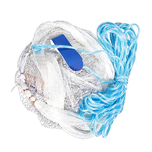 Handgussfischereinetz Nylon Mesh Outdoor -Werkzeug für Fischer von ZykoXental