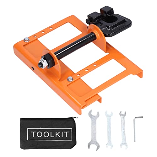 Kettensägenmühle Orange Mini Tragbare gut gemachte Verschleiß Long Service Life Chain Sägefühle Holz Schneidführung Planing Mühlenstange Guss Stahl Eisengarten Carpentry Kleiner von ZykoXental