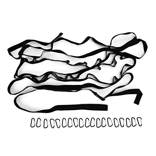 Outdoor Camping Lanyard Hanger Innovativer Campingplatz Lagerband 19 Loops Aluminiumlegierung Schnalle Garten Campingausrüstung Aufbewahrung von ZykoXental