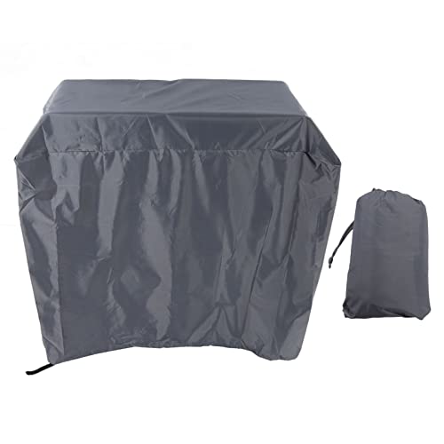 Outdoor Mobile Dining Car Cover wasserdichte Sonnenschutz -Brancheabdeckung 420d Silberbeschichtete Oxford -Stoff Grill Grill Schatten (Grau) von ZykoXental