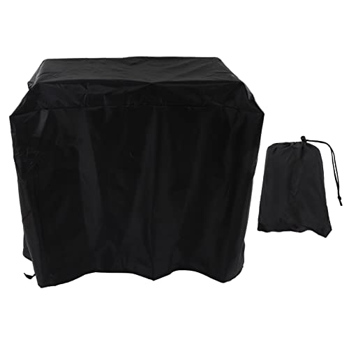 Outdoor Mobile Dining Car Cover wasserdichte Sonnenschutz -Brancheabdeckung 420d Silberbeschichtete Oxford -Stoff Grill Grill Schatten (Schwarz) von ZykoXental
