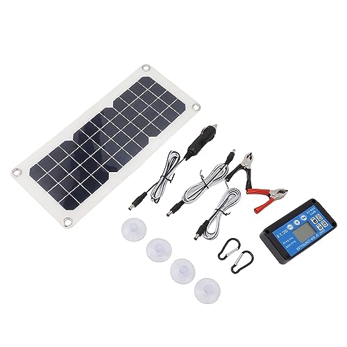 Solarpanel 30W monokristalline Siliziumplatte Dual -Output -Wasserdichtsteuerung für Outdoor Camping von ZykoXental