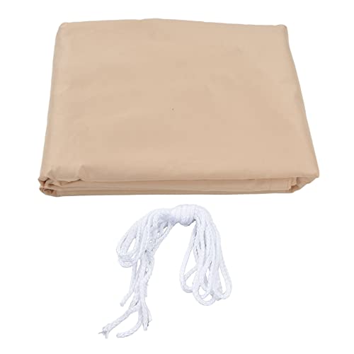 Sonnenschatten Langlebiger Premium Polyester wasserdichte Beige 2x3m Viereck tragbares leichtes Schatten Segel für Balkongärten Parks von ZykoXental