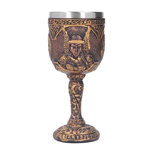 ZykoXental Nordic Wine Goblet einzigartige Retro -Bierbecher für Cocktails Whisky Rotwein Dekorativ Edelstahl Harz Shell Küchenschelfbar Halloween Partys ZykoXental Nordic Wine Goblet einzigartige Retro -Bierbecher für Cocktails Whisky Rotwein Dekorativ Edelstahl Harz Shell Küchenschelfbar Halloween Partys von ZykoXental