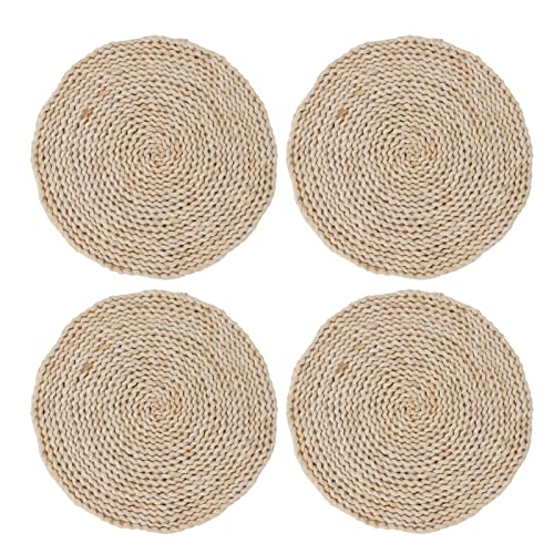 ZykoXental Runde Placemat Maisschale Originalfarbe ative gewebte Isolierungstischmatte für Hausfutterbüro 9.8in ZykoXental Runde Placemat Maisschale Originalfarbe ative gewebte Isolierungstischmatte für Hausfutterbüro 9.8in von ZykoXental