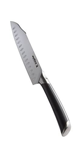 Zyliss E920271 Comfort Pro Santoku messer, Deutscher Edelstahl, Black Handle, Küchenmesser, Spülmaschinenfest, 25 Jahre Garantie von Zyliss