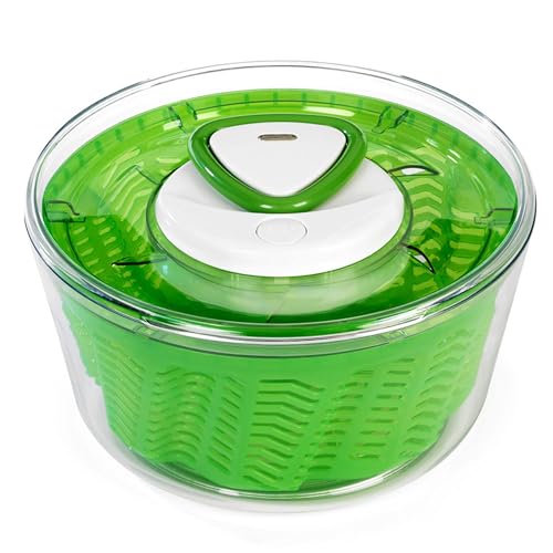 Zyliss E940012U Salatschleuder, ABS, Green Easy Spin von Zyliss