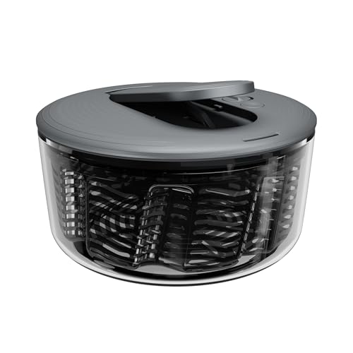 Zyliss E940026 Salatschleuder, Kunststoff, grau von Zyliss