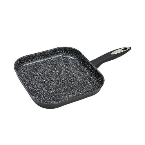 Zyliss Ultimate Ceramic Non-Stick Griddle Pan, 26 cm Grillpfanne, PFAS-frei, aus schnell erhitzendem geschmiedetem Aluminium, Induktionskochfeld-kompatibel, spülmaschinenfest von Zyliss