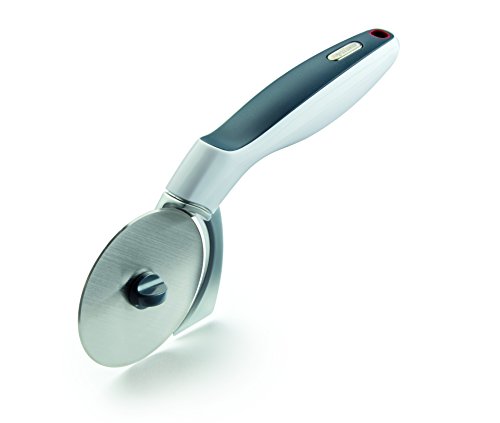 Zyliss E910029 Pizzaschneider, 31cm, Pizzaroller, Pizza Cutter mit Kantenschneidfunktion auch für Blechkuchen, Tartes und große Pizzen, 5 Jahre Garantie von Zyliss