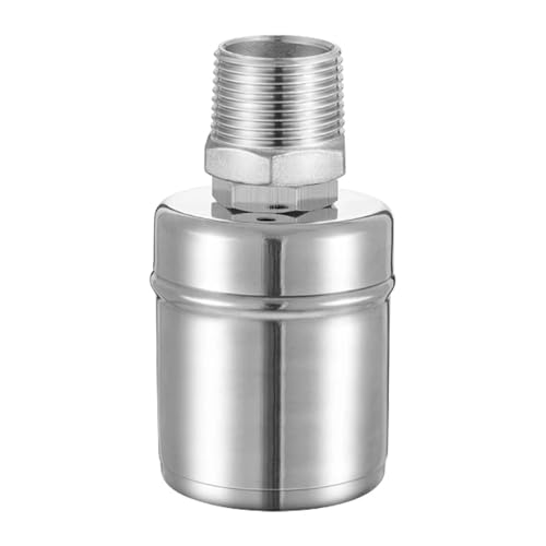 1/2 3/4 1 Zoll 304 Edelstahl-Kugelhahn, automatische Wasserstandskontrolle, schwimmend im Inneren for Turmtanks installiert für Wassertanks, Schwimmbäder, Viehtränken(3/4",Upper Water Inlet) von Zymjzbetic