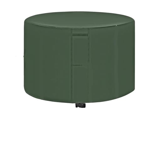 420D strapazierfähige runde Tischabdeckung – wasserdichter Schutz for Terrassenmöbel im Freien für Stuhl- und Tischbezüge(420D-Green,142x68cm) von Zymjzbetic