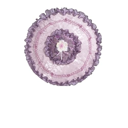 Abdeckungen for elektrische Ventilatoren, All-Inclusive-Sicherheit, staubdicht, Bodenschutz, Lagerung, Einklemmschutz, universelle runde Abdeckung für Standventilatoren und Tischventilatoren(Color4) von Zymjzbetic