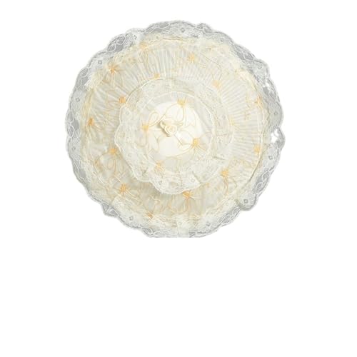 Abdeckungen for elektrische Ventilatoren, All-Inclusive-Sicherheit, staubdicht, Bodenschutz, Lagerung, Einklemmschutz, universelle runde Abdeckung für Standventilatoren und Tischventilatoren(Color8) von Zymjzbetic