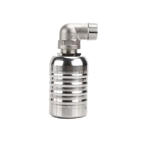 Automatisches Wasserstandsregelventil, wasserdichter Wasserstopp-Nachfüllregler, korrosionsbeständig, for Heimrestaurant für Wassertanks, Schwimmbäder, Viehtränken(1/2",Side Water Inlet) von Zymjzbetic