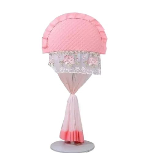 Elektrische Lüfterabdeckung, vollständig verpackt, Staubschutz for den Haushalt, vertikaler Desktop-Lüfter, Tuch, Spitze, Lüfterschutzabdeckungen für Standventilatoren und Tischventilatoren(Color2) von Zymjzbetic