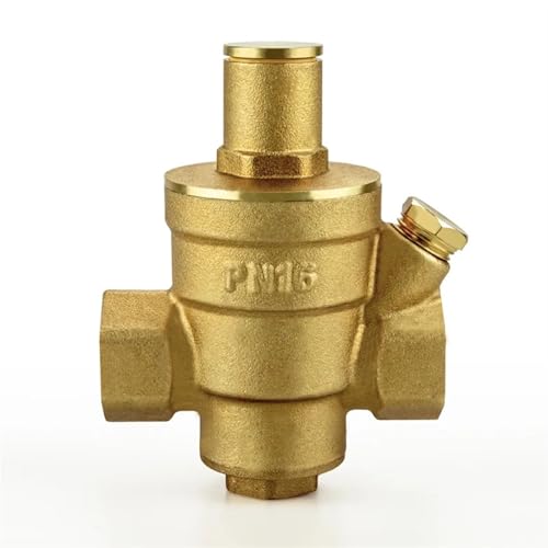 G 1/2 "3/4" 1 "2" Messing Wasser Druck Reduzierung Aufrechterhaltung Ventil Regler Einstellbare Relief Ventil Gauge für Kompressoren und Druckluftwerkzeuge(DN50) von Zymjzbetic
