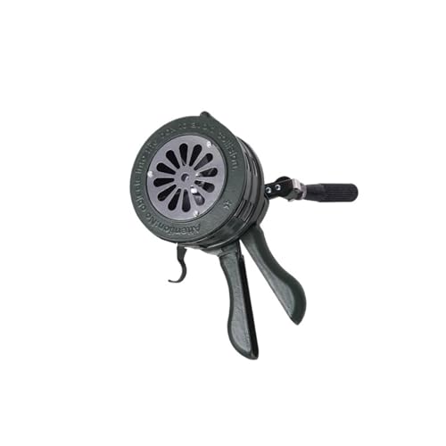 Hochwasserschutz Handkurbelalarm Tragbarer Notfallalarm Feuer Erdbeben Feuer- und Luftverteidigungssirene für Notfälle, Sportereignisse(Black-Alarm LK-100) von Zymjzbetic