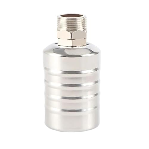 Schwimmender Kugelhahn, Edelstahl, automatisches Wasserstandsregelventil, wasserdicht, korrosionsbeständig, Küchenzubehör für Wassertanks, Schwimmbäder, Viehtränken(3/4",Upper Water Inlet) von Zymjzbetic