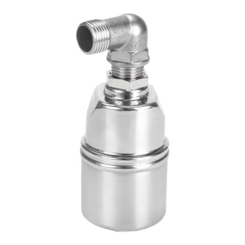 Schwimmender Kugelhahn, Funktionsfähig, Stabil, Empfindlich, Automatisches Wasserstandsregelventil Aus Edelstahl, Haushaltsbedarf für Wassertanks, Schwimmbäder, Viehtränken(Type 2) von Zymjzbetic