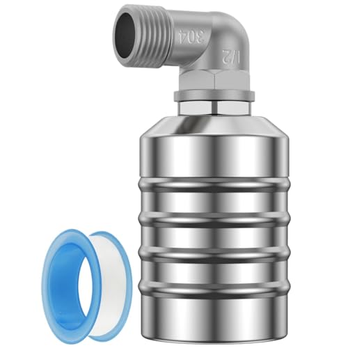 Schwimmendes Kugelventil aus Edelstahl, automatisches Wasserstandsregelventil, Wassertank-Wasserstandsregler 304 für Wassertanks, Schwimmbäder, Viehtränken von Zymjzbetic