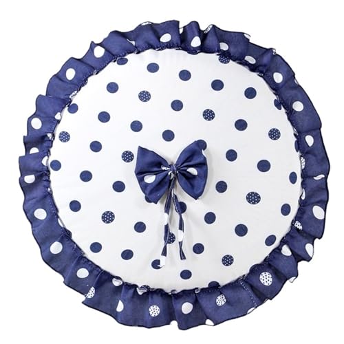 Zymjzbetic Elektrische Lüfterabdeckung, Haushaltsstoff-Staubschutz, runder All-Inclusive-Boden-Desktop-Wandventilator-Abdeckung, elektrische für Standventilatoren und Tischventilatoren(Color5) von Zymjzbetic