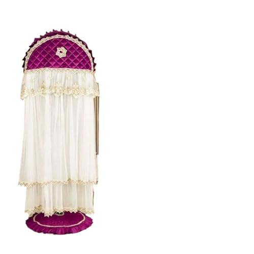 Zymjzbetic Elektrische Ventilatorabdeckung, vertikaler, bodenstehender elektrischer Ventilator, universelle vollständige Abdeckung für Standventilatoren und Tischventilatoren(Color4) von Zymjzbetic