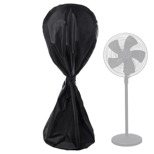 Zymjzbetic Lüfterabdeckung, Standventilator-Abdeckung, vollständiger Schutz, 420D-Oxford-Tuch, wasserdichter Ventilator-Staubschutz für Standventilatoren und Tischventilatoren von Zymjzbetic