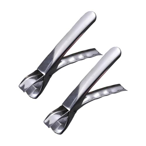 Zymoplas 2 Stück Küchen Multifunktionsschüssel Clip, vertikal und horizontal spannbar und kann mit Vertrauen aus Edelstahl verwendet Werden, Silber, Ohne Silikonpad Zymoplas 2 Stück Küchen Multifunktionsschüssel Clip, vertikal und horizontal spannbar und kann mit Vertrauen aus Edelstahl verwendet Werden, Silber, Ohne Silikonpad von Zymoplas