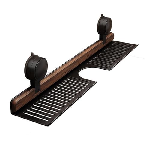 Zymoplas Badezimmerregal aus Walnussholz für Waschbecken, Nicht perforiert, Wasserhahn Organizer, Badezimmer, Waschbecken und Spülbecken, Aufbewahrungsregal, Toilettenwohnheim, Typ+3 50cm Zymoplas Badezimmerregal aus Walnussholz für Waschbecken, Nicht perforiert, Wasserhahn Organizer, Badezimmer, Waschbecken und Spülbecken, Aufbewahrungsregal, Toilettenwohnheim, Typ+3 50cm von Zymoplas