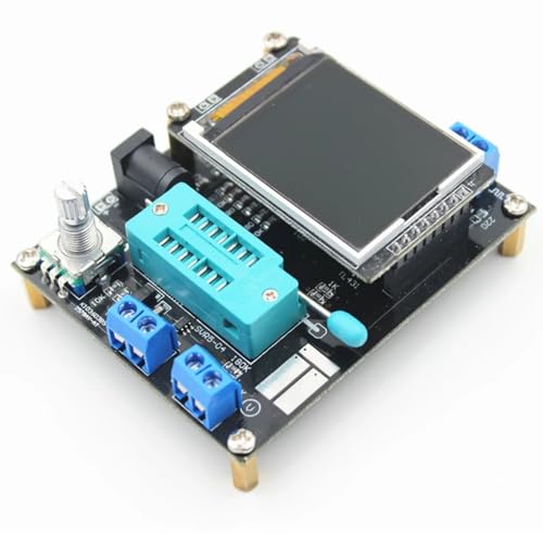 Zymoplas Digitalanzeige LCD Transistor Tester Triode Kapazität 50mΩ Meter Multifunktionales Ohmmeter Messgerät mit hoher Genauigkeit von Zymoplas